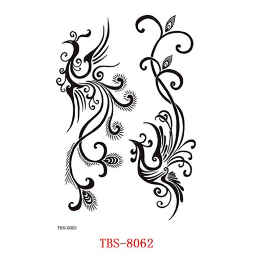 Waterproof Tattoo With Totem Characters
