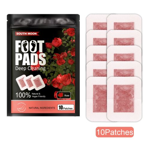 Plant Foot Patch Dehumidification Improve Sleep Relieve Stress Body Foot Massage Nursing Adhesive Bandage